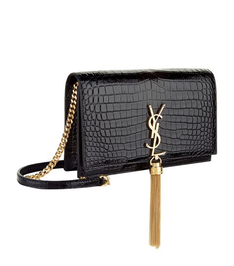 kate monogram ysl small tassel croc shoulder bag|Kate Handbags Collection for Women .